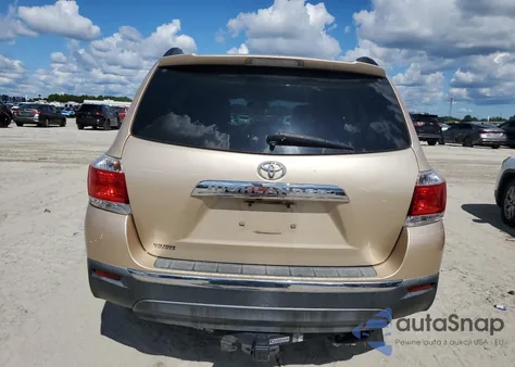 2012 Toyota Highlander Base from USA, damaged, VIN 5TDZK3EHXCS050441